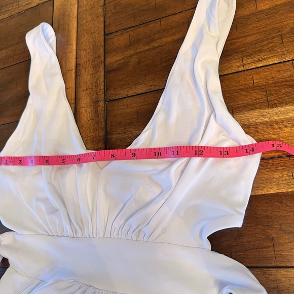 Susana Monaco V Strap Back Tie Maxi Dress NWT SMALL - Picture 14 of 16